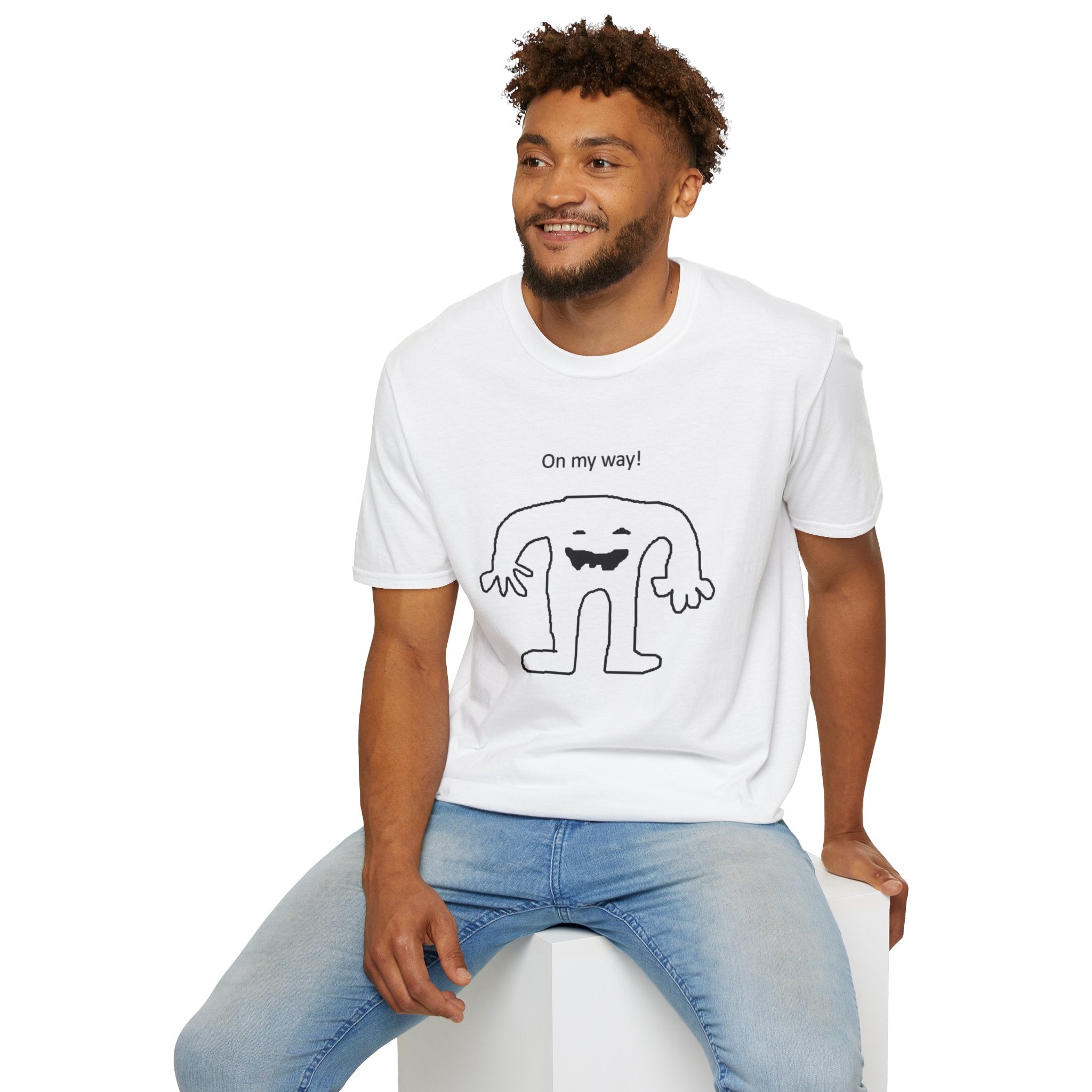 On My Way! Funny Monster T-Shirt
