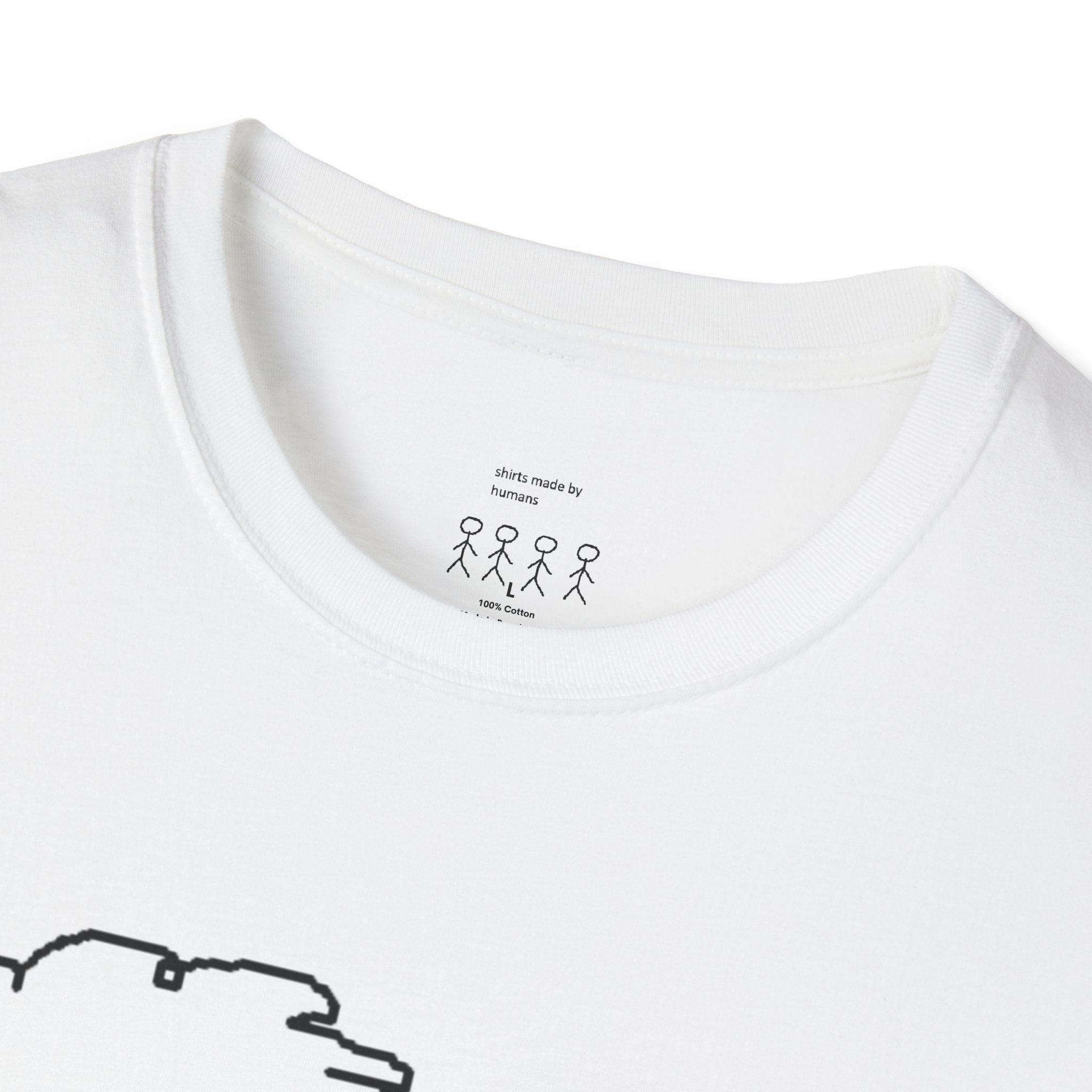 Ugly Tree Graphic T-Shirt — Minimalist Cute Tree Illustration