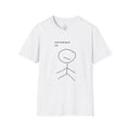 Funny "Stop Looking At Me" Stick Figure T-Shirt
