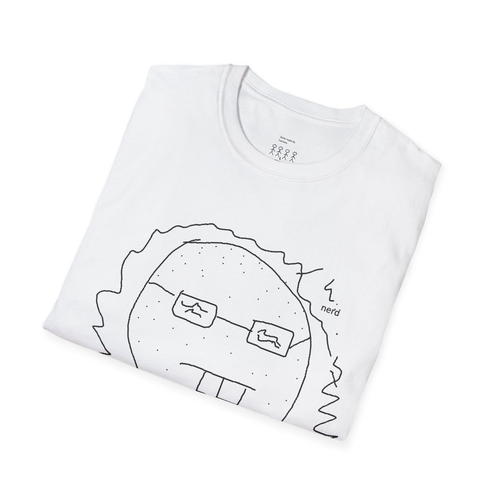 Cute Nerd Doodle T-Shirt