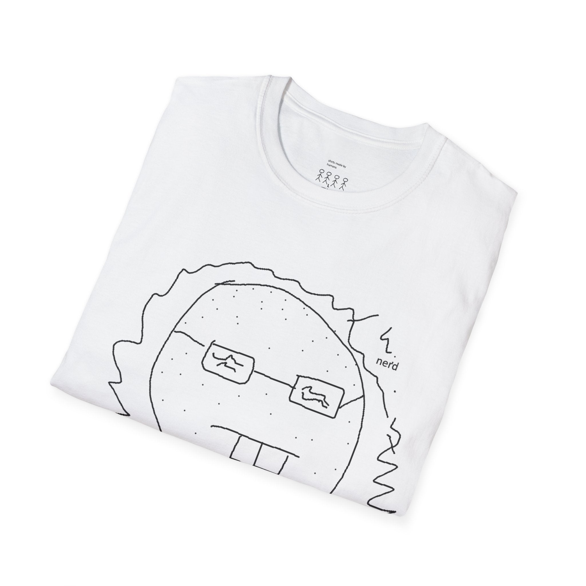 Cute Nerd Doodle T-Shirt
