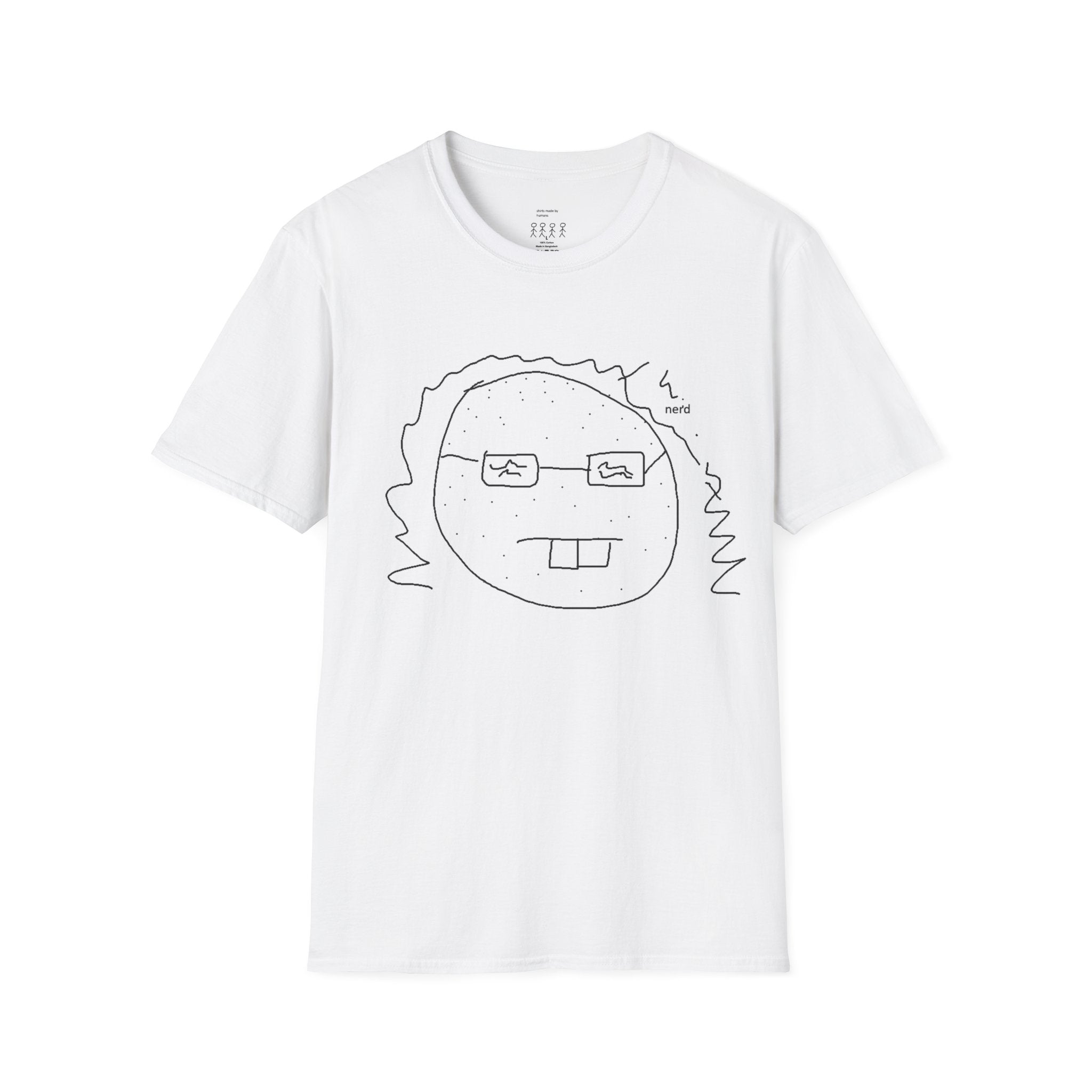 Cute Nerd Doodle T-Shirt